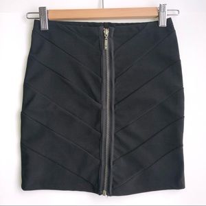 5/$20 Black mini skirt, size XS